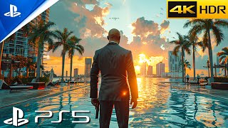 MIAMI PS5 Immersive ULTRA Realistic Graphics Gameplay 4K60FPS Hitman 2 [upl. by Bisset]