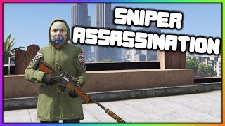 GTA 5 Roleplay  Sniper Assassination  RedlineRP [upl. by Aronow430]