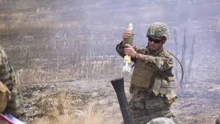 AITB Marines fire 81 mm mortars during IULC [upl. by Maurice497]