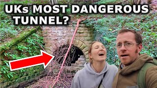 The Uks Most Dangerous Abandoned Railway Tunnel [upl. by Thanos]