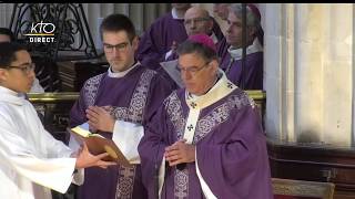 Messe du Mercredi des Cendres à SaintGermainLAuxerrois [upl. by Nayr]