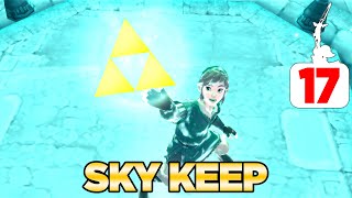 Sky Keep amp The Triforce  Skyward Sword HD 100 Walkthrough part 17 [upl. by Mixie]