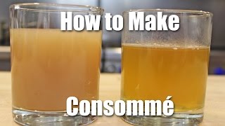 How To Make Consomme [upl. by Yelrahc]