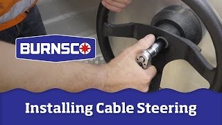 How To Install A Cable Steering System On Your Boat [upl. by Faun]