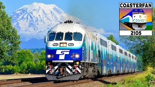 Seattle Sounder Commuter Trains [upl. by Aerehs261]