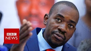 Zimbabwe Opposition leader Chamisa calls Zimbabwe election fraudulent  BBC News [upl. by Hachmann]