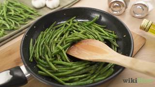 Comment Faire Des Haricots Verts Sautés [upl. by Ervine482]