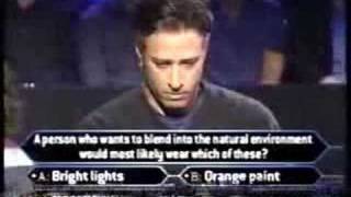 13 Jon Stewart on Millionaire celeb ed [upl. by Enelrak]