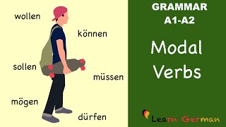 Learn German  German Grammar  Modalverben  Modal verbs  A1 [upl. by Tonia168]