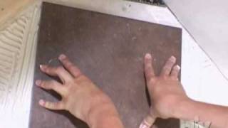 Diagonal Pattern Tiling Tips  DIY Network [upl. by Ken]