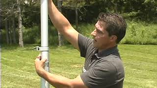 Mr Eds Flagpole Company  Telescoping Flagpole Installation Tutorial [upl. by Bergess463]