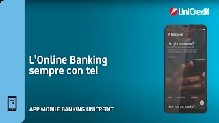 App Mobile Banking UniCredit lOnline Banking Sempre con te [upl. by Aivilo]