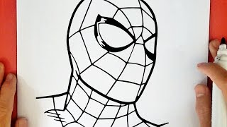 COME DISEGNARE SPIDERMAN [upl. by Flosi415]