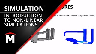 Introduction to Nonlinear Simulations in SOLIDWORKS [upl. by Atterehs]