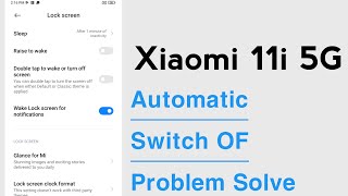 Xiaomi 11i 5G Automatic Phone Switch Off Problem Solve [upl. by Ydda]