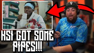 RAPPER REACTS to KSI  Holiday Official Music Video [upl. by Duston]