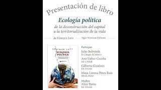 Presentación de libro Ecología Política [upl. by Carolin]