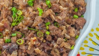 Sisig  How to Cook Filipino Pork Sisig  Panlasang Pinoy [upl. by Enicnarf]