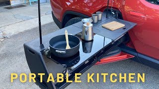 Rivian R1T Camp Kitchen Walkthrough with RJ [upl. by Mita]