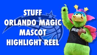 Highlight Reel  STUFF  Orlando Magic Mascot [upl. by Aicital]