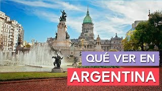 Qué ver en Argentina 🇦🇷  10 Lugares Imprescindibles [upl. by Zzaj383]