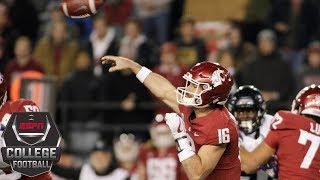 Gardner Minshew throws 7 TDs in Washington States rout of Arizona  College Football Highlights [upl. by Eiliak]