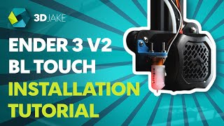 Ender 3 V2 BLTouch Installation Tutorial [upl. by Dehnel]