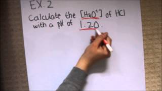 pH and pOH Calculations [upl. by Etneciv]