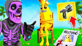 ZAGINIONY BANANEK challenge w Fortnite [upl. by Asirret904]