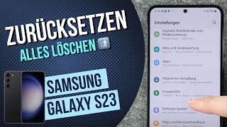 Samsung Galaxy S23 Zurücksetzen Reset [upl. by Sadler]