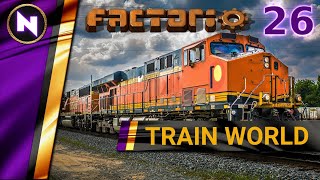 Factorio 017 Logistic Train Network Tutorial [upl. by Freytag]