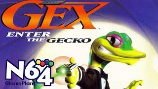 Gex 64  Enter The Gecko  Nintendo 64 Review  HD [upl. by Voccola]