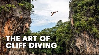 How to master the art of cliff diving [upl. by Nhguahs365]