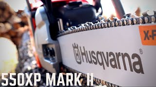 HUSQVARNA 550XP MARK II REVIEW [upl. by Skardol]