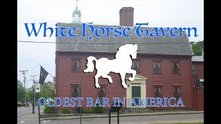 The Oldest Bar in America  White Horse Tavern Newport RI [upl. by Nybbor]