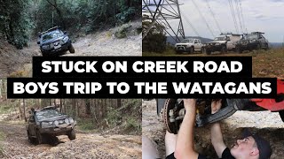 Stuck on Creek Road  Boys trip to the Watagans [upl. by Lertnek867]