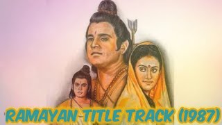 Ramayana Title Track 1987  Mangala Bhavana  Sujita Priyadarshini  Cover Song  Ram Bhajan [upl. by Enelie]