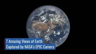 7 Amazing Views of Earth From DSCOVRs EPIC Camera [upl. by Brietta]