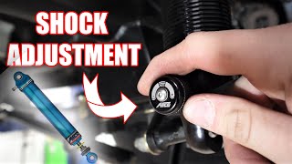 How to Set Adjustable Shocks Drag Racing Shocks [upl. by Zaller439]