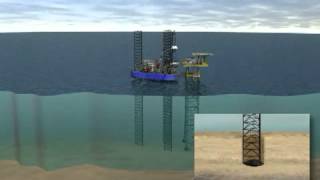 Animazione CGI piattaforme petrolifere Rig [upl. by Ailyn359]