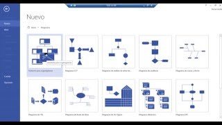 Organigramas Con Visio [upl. by Anilam905]