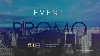 Event Promo After Effects template [upl. by Narda]