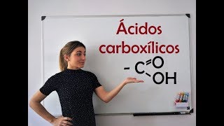 10 ÁCIDOS CARBOXÍLICOS Formulación orgánica [upl. by Atinwahs208]