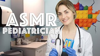 ASMR Doctor Exam Pediatrician realistic medical exam [upl. by Shamma]