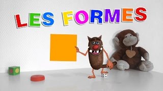 Foufou  Les Formes pour les enfants Learn Shapes for Kids children toddlers  Serie 01 [upl. by Airol]