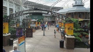 Exploring the Gaylord Opryland Hotel in Nashville Tennessee 2018 [upl. by Nylhsoj1]