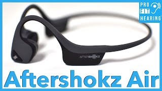 Aftershokz Air  Bone Conduction Headphones TUTORIAL [upl. by Brandea971]