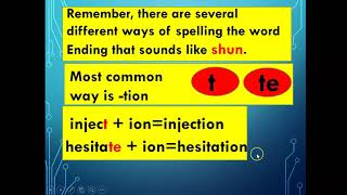 Rules for the suffixession ssiontioncian [upl. by Larianna]