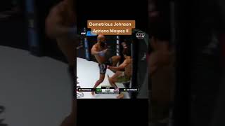 Demetrious Johnson vs Adriano Moraes  KO [upl. by Joel]