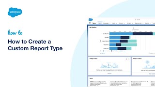 How to Create a Custom Report Type  Salesforce [upl. by Lucho451]